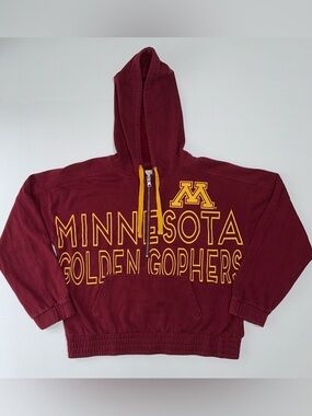 Touch Stadium Minnesota Golden Gophers Cropped Hoodie